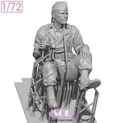画像3: SOL MODEL[MM1042]1/72 WWII アメリカ陸軍 双眼鏡を持つ車両乗員