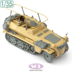 画像1: SOL MODEL[MM1044]1/35 WWII ドイツ Sd.Kfz.250/3無線指揮車グライフ ディテールアップセット(タミヤ用)