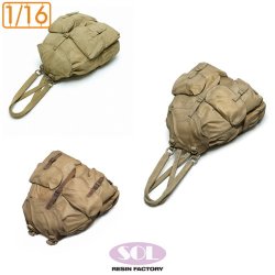 画像1: SOL MODEL[MM1051]1/16 WWII ドイツ M41型熱帯地用リュックサックセット(3個入)