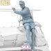 画像2: SOL MODEL[MM1052]1/16 WWII ドイツ Sd.Kfz.250/3軽装甲無線車 乗員＃1(ダスヴェルク用) (2)