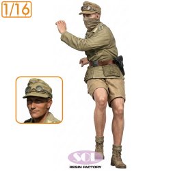 画像3: SOL MODEL[MM1057]1/16 WWII ドイツ Sd.Kfz.250/3軽装甲無線車 乗員セット w/MG34機関銃(3体入 ダスヴェルク用)