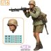 画像4: SOL MODEL[MM1057]1/16 WWII ドイツ Sd.Kfz.250/3軽装甲無線車 乗員セット w/MG34機関銃(3体入 ダスヴェルク用) (4)