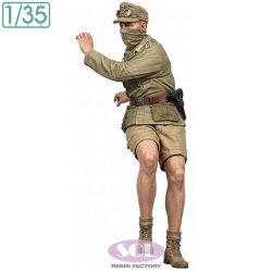 画像1: SOL MODEL[MM1061]1/35 WWII ドイツ Sd.Kfz.250/3軽装甲無線車 乗員＃1(タミヤ用)