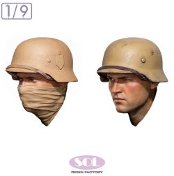 画像4: SOL MODEL[MM1063]1/9 WWII ドイツ Sd.Kfz.250/3軽装甲無線車 機関銃手 w/MG34機関銃