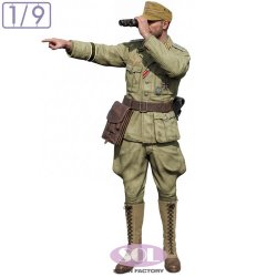 画像1: SOL MODEL[MM1064]1/9 WWII ドイツ Sd.Kfz.250/3軽装甲無線車 指揮官