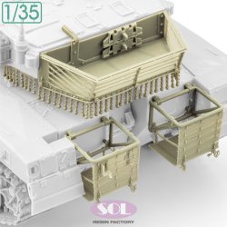 画像1: SOL MODEL[MM1067]1/35 現用 イスラエル メルカバMk.3 BAZ/D用バスケット ディテールアップセット(モンモデル用)