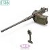画像1: SOL MODEL[MM1070]1/35 WWII アメリカ M2 MB .50口径機関銃&トラベリングロック (1)