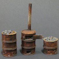 SOL MODEL[MM287]1/35 WWII German Drum Stove Set