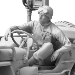 画像3: SOL MODEL[MM336]1/35 WWII  アメリカ陸軍 小型四駆車ドライバー