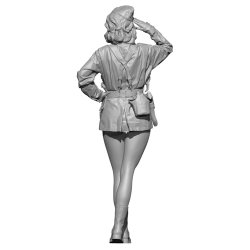 画像3: SOL MODEL[MM376]1/24 エリカ 貴官に敬礼！