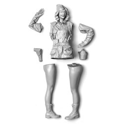 画像5: SOL MODEL[MM376]1/24 エリカ 貴官に敬礼！