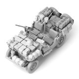SOL MODEL[MM381]1/16 WWII 英 イギリス陸軍 SAS用小型四駆パトロールカー(2)