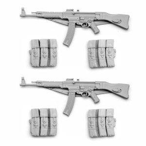 画像1: SOL MODEL[MM410]1/16 WWII ドイツStG44突撃銃(2個入) (1)