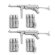 画像1: SOL MODEL[MM411]1/16 WWII ドイツMP40短機関銃(2個入) (1)