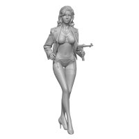 SOL MODEL[MM428]1/24 将校服を羽織ったリンダ