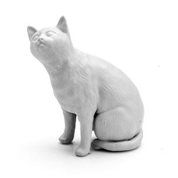 画像2: SOL MODEL[MM468]1/16 まどろむ猫セット(3Dプリンター)