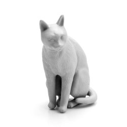 画像3: SOL MODEL[MM468]1/16 まどろむ猫セット(3Dプリンター)
