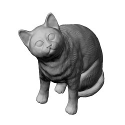 画像7: SOL MODEL[MM469]1/20 まどろむ猫セット(3Dプリンター)