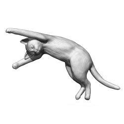 画像6: SOL MODEL[MM470]1/24 まどろむ猫セット(3Dプリンター)