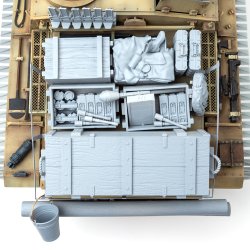画像2: SOL MODEL[MM497]1/16 WWII ドイツ III号突撃砲用 積荷セット＃1
