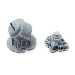 画像4: SOL MODEL[MM499]1/16 WWII ドイツ ボッシュライト/ノテックライト 前照灯セット(4個入/3Dプリント製)