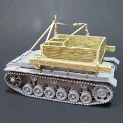 画像4: SOL MODEL[MM503]1/35 WWII ドイツ III号回収戦車“ベルゲパンツァーIII”コンバージョンセット