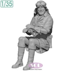 画像2: SOL MODEL[MM601]1/35 WWII イギリス SAS 1/4トンパトロールカー SAS隊員＃1