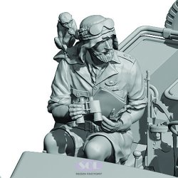 画像3: SOL MODEL[MM628]1/35 WWII イギリス SAS 1/4トンパトロールカー SAS隊員＃2