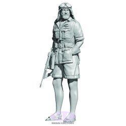 画像1: SOL MODEL[MM630]1/35 WWII イギリス SAS 1/4トンパトロールカー SAS隊員＃4