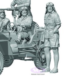 画像4: SOL MODEL[MM630]1/35 WWII イギリス SAS 1/4トンパトロールカー SAS隊員＃4