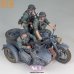 画像1: SOL MODEL[MM874]1/16 WWII ドイツ KS750軍用サイドカー(乗員3体付) (1)
