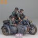 画像2: SOL MODEL[MM874]1/16 WWII ドイツ KS750軍用サイドカー(乗員3体付) (2)