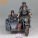 画像3: SOL MODEL[MM874]1/16 WWII ドイツ KS750軍用サイドカー(乗員3体付) (3)