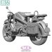 画像4: SOL MODEL[MM876]1/35 WWII ドイツ KS750軍用オートバイ (4)