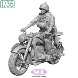 SOL MODEL[MM877]1/35 WWII ドイツ KS750軍用オートバイ(オートバイ兵付)
