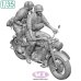 画像3: SOL MODEL[MM878]1/35 WWII ドイツ KS750軍用オートバイ(乗員2体付) (3)