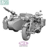SOL MODEL[MM880]1/35 WWII ドイツ KS750軍用サイドカー
