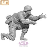 SOL MODEL[MM886]1/16 WWII ドイツ 対戦車砲兵 砲手