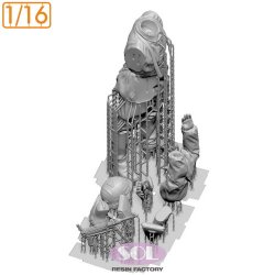 画像3: SOL MODEL[MM889]1/16 WWII ドイツ 対戦車砲兵 指揮官