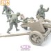 画像1: SOL MODEL[MM890]1/16 WWII ドイツ 対戦車砲兵チームセット(4体入) (1)