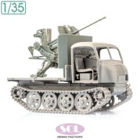 SOL MODEL[MM891]1/35 WWII ドイツ RSO 2cm Gebirgsflak 38対空自走砲 コンバージョンセット