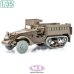 画像2: SOL MODEL[MM893]1/35 WWII アメリカ M3ハーフトラック チェーン付タイヤ&滑り止め付履帯セット(タミヤ用) (2)