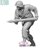SOL MODEL[MM896]1/35 WWII ドイツ 対戦車砲兵 装填手1
