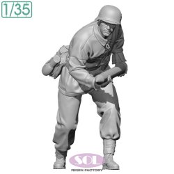 画像2: SOL MODEL[MM896]1/35 WWII ドイツ 対戦車砲兵 装填手1