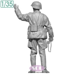 画像2: SOL MODEL[MM898]1/35 WWII ドイツ 対戦車砲兵 指揮官