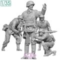 SOL MODEL[MM899]1/35 WWII ドイツ 対戦車砲兵チームセット(4体入)