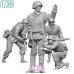 画像1: SOL MODEL[MM899]1/35 WWII ドイツ 対戦車砲兵チームセット(4体入) (1)