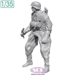 画像1: SOL MODEL[MM901]1/35 WWII ドイツ KS750軍用オートバイに乗る野戦憲兵(SOL MODEL用)