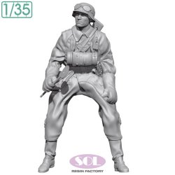 画像2: SOL MODEL[MM901]1/35 WWII ドイツ KS750軍用オートバイに乗る野戦憲兵(SOL MODEL用)