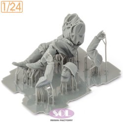 画像5: SOL MODEL[MM907]1/24 WWII ドイツ KS750軍用サイドカー(乗員3体付)